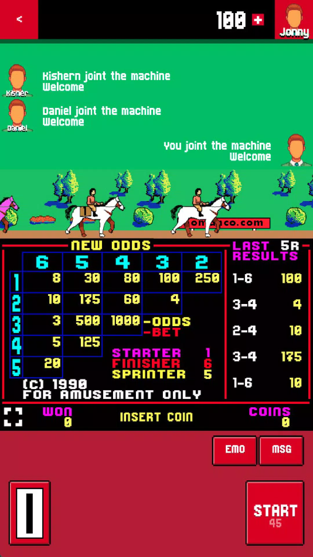 Horse Racing Coin Derby