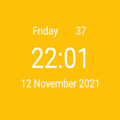 Color Digital Clock