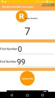 Random Number Generator ảnh chụp màn hình 3
