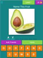 Fruits Quiz Trivia plakat