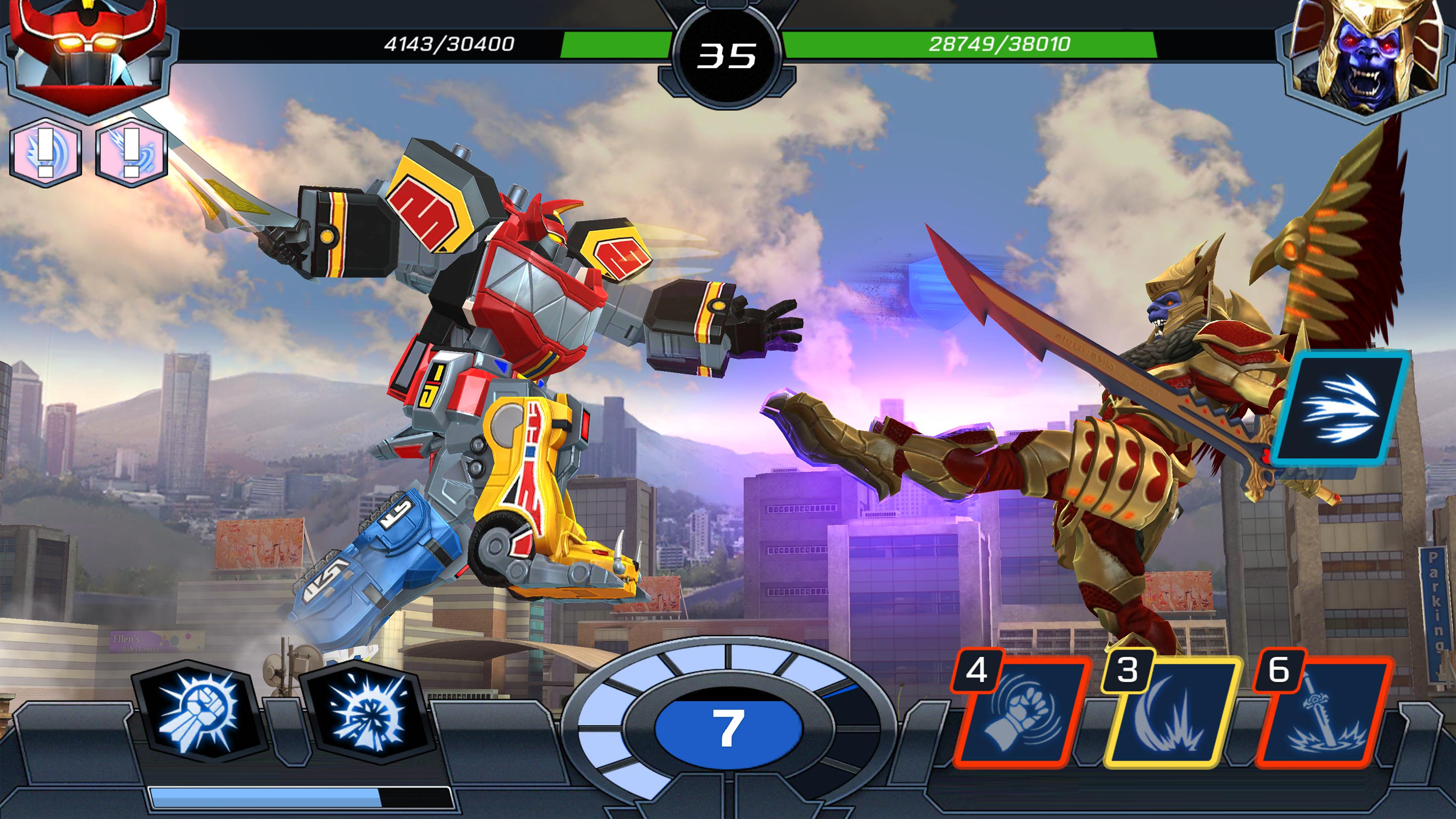 Power Rangers para Android - APK Baixar