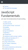Learn Javascript captura de pantalla 3