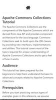 Apache Commons Collections Tutorial Poster