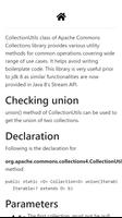 Apache Commons Collections Tutorial captura de pantalla 2