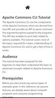 Apache Commons CLI Tutorial Poster