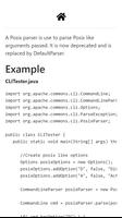 Apache Commons CLI Tutorial captura de pantalla 2