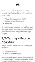 A/B Testing Tutorial captura de pantalla 2