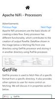 Apache NiFi Tutorial captura de pantalla 2