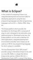 Eclipse Tutorial captura de pantalla 1