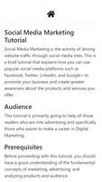 Social Media Marketing Tutorial Poster