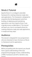 Struts 2 Tutorial Poster