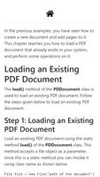 PDFBox Tutorial captura de pantalla 1