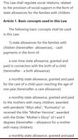 On State allowances for the families with children captura de pantalla 1