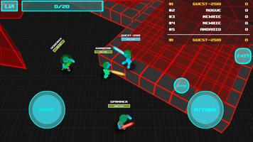 Stickman neon Warriors multiplayer screenshot 2