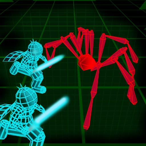 Stickman Neon Aranhas Batalha