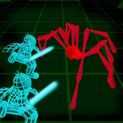 Baixar Stickman Neon Aranhas Batalha APK