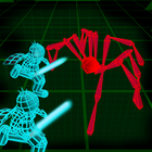 Stickman Neon Spiders Battle ikon