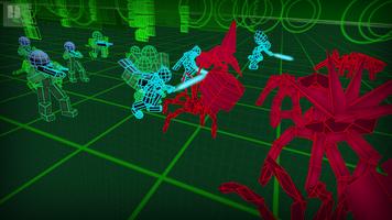 Stickman Neon Spiders Battle screenshot 2