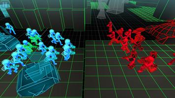 スティックマン シミュレータ：ネオンタンク戦 スクリーンショット 1