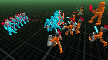 1 Schermata Stickman Simulator Neon Battle