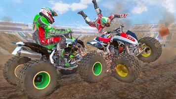 Real Quad Bike Stunt Race: Derby-Abbruchspiel Screenshot 2