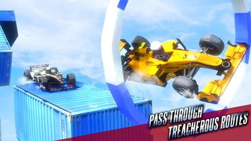 Monster Formula Car Stunts Games - Races 포스터