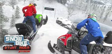 Snow Mountain Bike Stunts Racing