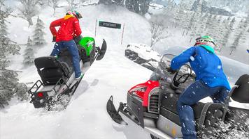 Snow Mountain Bike Stunts Racing capture d'écran 3