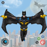 Flying Bat Robot Bike Game 2 APK