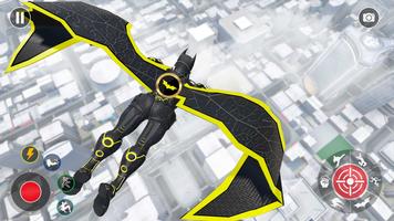 Flying Bat Robot Bike Game 2 截图 3