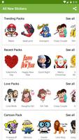 wastickerapps - All New Stickers For WhatsApp imagem de tela 3