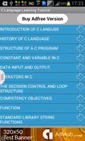C Language learning Tutorial ảnh chụp màn hình 1