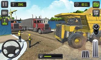City Building Construction - Excavator Driving Sim capture d'écran 1