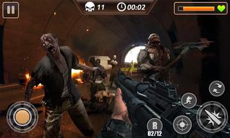 Dead Zombie Battle 2020 - zombie shoot and run ảnh chụp màn hình 2