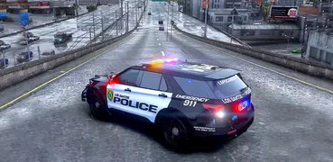 Russisch Polizei Auto Spiel 3d