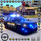police simulateur réel voiture icône