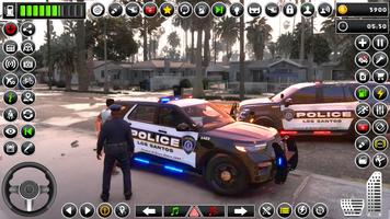 भारतीय पुलिस कार ड्राइविंग खेल स्क्रीनशॉट 2