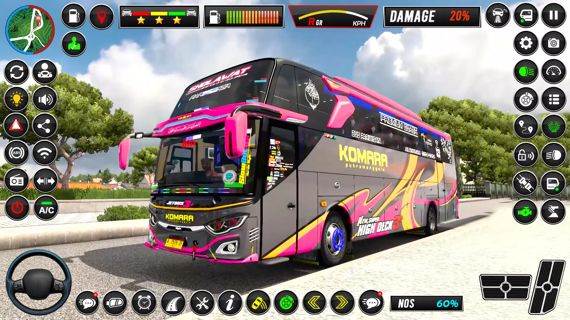 moderno ônibus dirigir estacionamento-ônibus jogos - Baixar APK para  Android