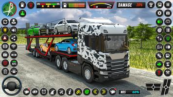 欧元卡车模拟真实卡车游戏 截图 1