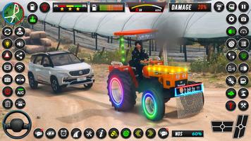 Indian Tractor Farming Life 3D syot layar 2