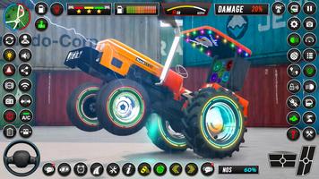 Indian Tractor Farming Life 3D syot layar 3