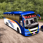 Berg Coach Bus 3d Zeichen
