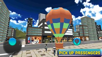 Air Balloon: Taxi Simulator Affiche