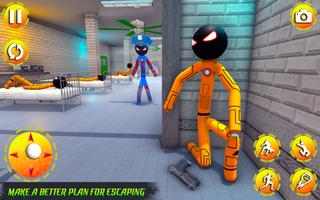 Stickman Prison Break Games screenshot 1