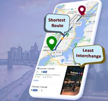 Subway Maps NYC: MTA bus times पोस्टर