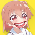 Anime Meme Smiley WAsticker Zeichen