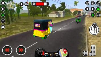 Modern Tuk Tuk Auto Driver 3D screenshot 2