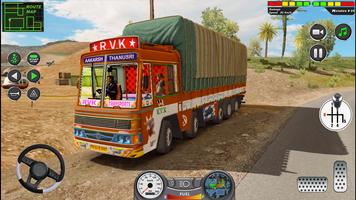 Indian Heavy Truck Delivery 3D poster