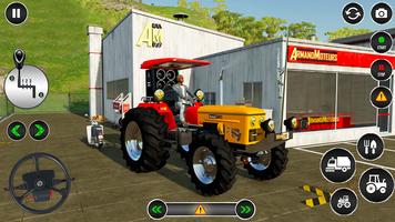 Real Farming Tractor Games 3D poster