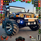 Offroad Jeep Crazy Driving 3D ícone